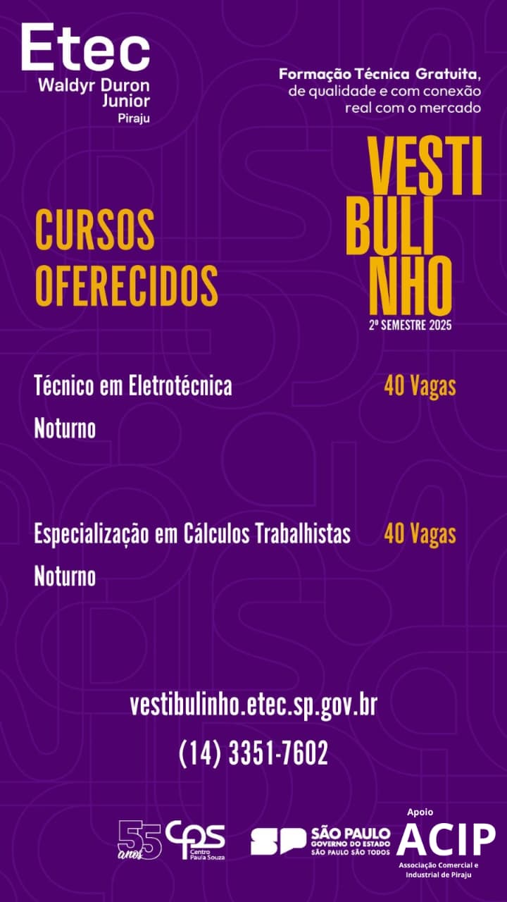 Invista no Seu Futuro com os Cursos da ETEC: Oportunidades Gratuitas e de Qualidade